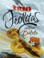 Mängden socker i Frotilas con mermelada de batata