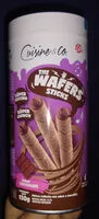 Mängden socker i THE WAFERS STICKS Sabor chocolate