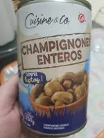 Mängden socker i Champiñones enteros