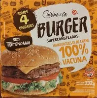 Mängden socker i Burger Supercongeladas