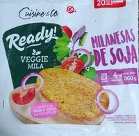 Mängden socker i milanesas de soja