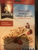 Mängden socker i Barras de cereal Quaker
