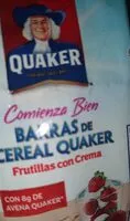 Mängden socker i barra de cereal quaker frutillas con crema