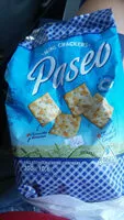 Mängden socker i Paseo Mini crackers. Molino Canuelas