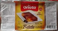 Mängden socker i Dulce de Batata con Chocolate