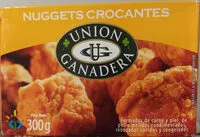 Mängden socker i Nuggets Crocantes