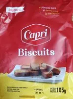 Mängden socker i Biscuits