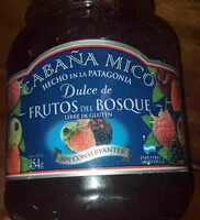 Mängden socker i Dulce de frutos del bosque