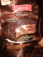 Mängden socker i Alfajor relleno de Dulce de Leche con baño de chocolate semiamargo