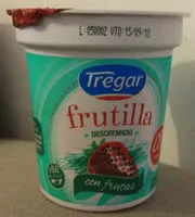 Mängden socker i Yogur descremado Tregar Frutilla