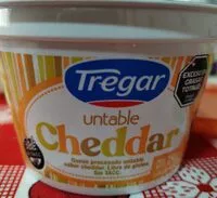 Mängden socker i Queso procesado untable sabor cheddar
