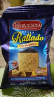 Mängden socker i Queso Rallado Reggianito