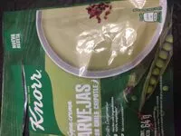 Mängden socker i Sopa crema arvejas