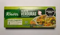Mängden socker i Caldo de Verduras Deshidratado