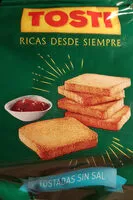 Mängden socker i Tosti