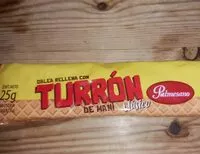 Mängden socker i Turrón de maní