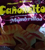 Mängden socker i Cañoncitos de membrillo