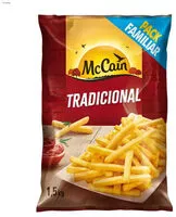 Mängden socker i Batata Pré Frita Tradicional Congelada Mccain Pacote 1,5kg