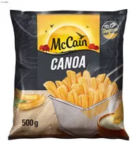 Mängden socker i Batata Pré Frita Canoa Congelada Mccain Pacote 500g