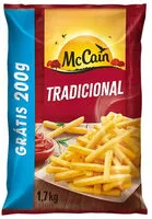 Mängden socker i Batata Pré Frita Tradicional Congelada Mccain Pacote 1,7kg Grátis 200g