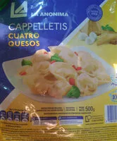 Mängden socker i Capelletis Cuatro Quesos