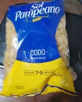 Mängden socker i sol pampeano fideos codos