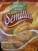Mängden socker i Galleta Marinera con semillas