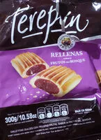 Mängden socker i Rellenas sabor a frutos del bosque