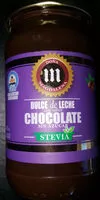 Mängden socker i dulce de leche con sabor chocolate sin azúcar