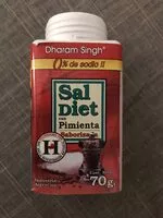 Mängden socker i Sal diet con pimienta