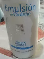 Mängden socker i Emulsion de Ordeñe