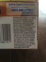 Mängden socker i Citric