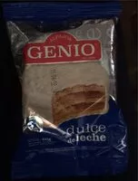 Mängden socker i Alfajor Genio Dulce de Leche