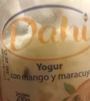 Mängden socker i Yogur Mango Maracuyá