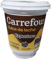 Mängden socker i Dulce de leche repostero