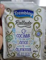 Mängden socker i Tremblay queso rallado