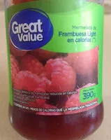 Mängden socker i mermelada de frambuesa light great value