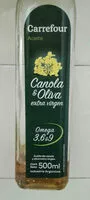 Mängden socker i aceite canola y oliva extra virgen carrefour