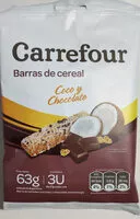 Mängden socker i Barras de cereal - Coco y chocolate