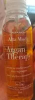 Mängden socker i Argan Therapy