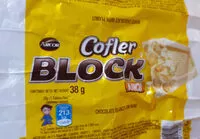Mängden socker i Cofler Block Blanco