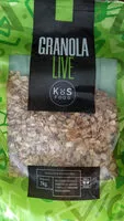 Mängden socker i Granola Live