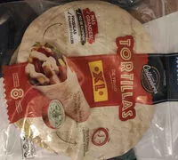 Mängden socker i Tortillas de Trigo XL