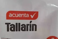 Mängden socker i Tallarinestallarines