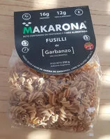 Mängden socker i Fusilli de Garbanzo