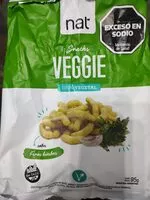 Mängden socker i Snacks Veggie 100% Vegetal