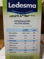 Mängden socker i Stevia en sobre