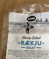 Mängden socker i Shrimp salad