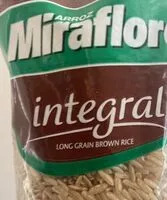 Mängden socker i Arroz integral