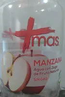 Mängden socker i agua con jugo natural de fruta natural SIN GAS